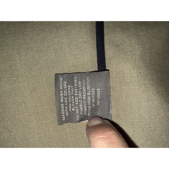 Daniel Cremieux Linen Blazer L Tan Signature Collection Unlined Casual Jacket - Picture 11 of 13